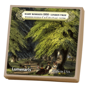 Puzzle - Woodland - Linden (Lime)