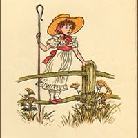 Puzzle - Mother Goose - Bo Peep