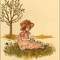 Puzzle - Mother Goose - Little Miss Muffet