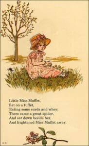 Puzzle - Mother Goose - Little Miss Muffet