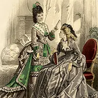 Puzzle - Ladies Fashion - 1872 Ladies