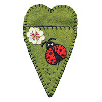 Small Scissor Sheath - Ladybug