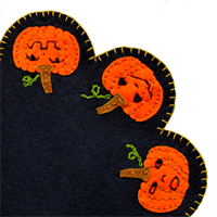 Jack-O-Lantern Mat