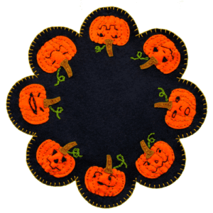 Jack-O-Lantern Mat