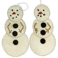 Snowmen Ornament