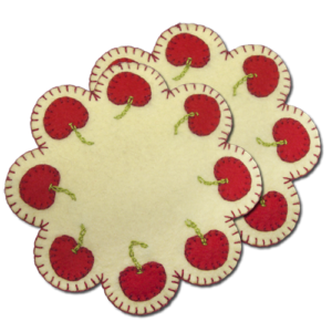 Mini Cherry Mat Cream Pk2