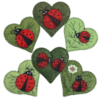 Ladybug Garden Ornament