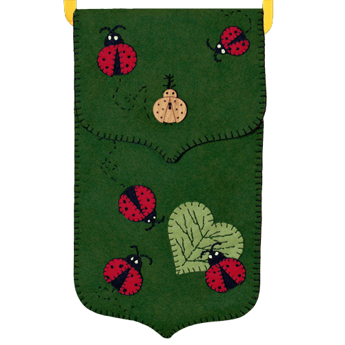 Ladybug Purse Green