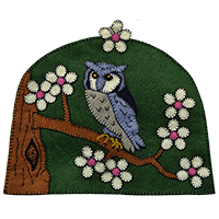 Cherry Blossom & Owl Tea Cozy