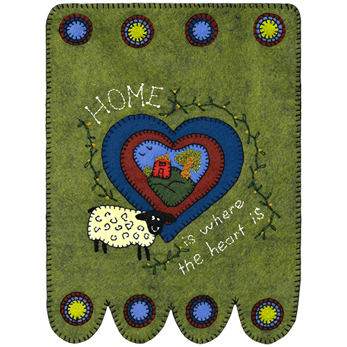 Home Is Where The Heart Is - Wall Hanging