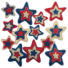 Patriotic Star Garland