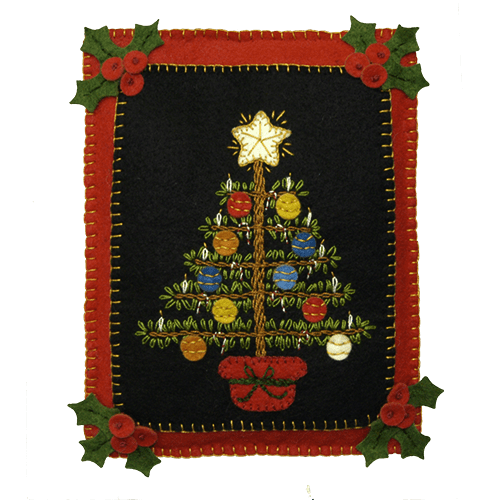 Pillow Victorian Christmas