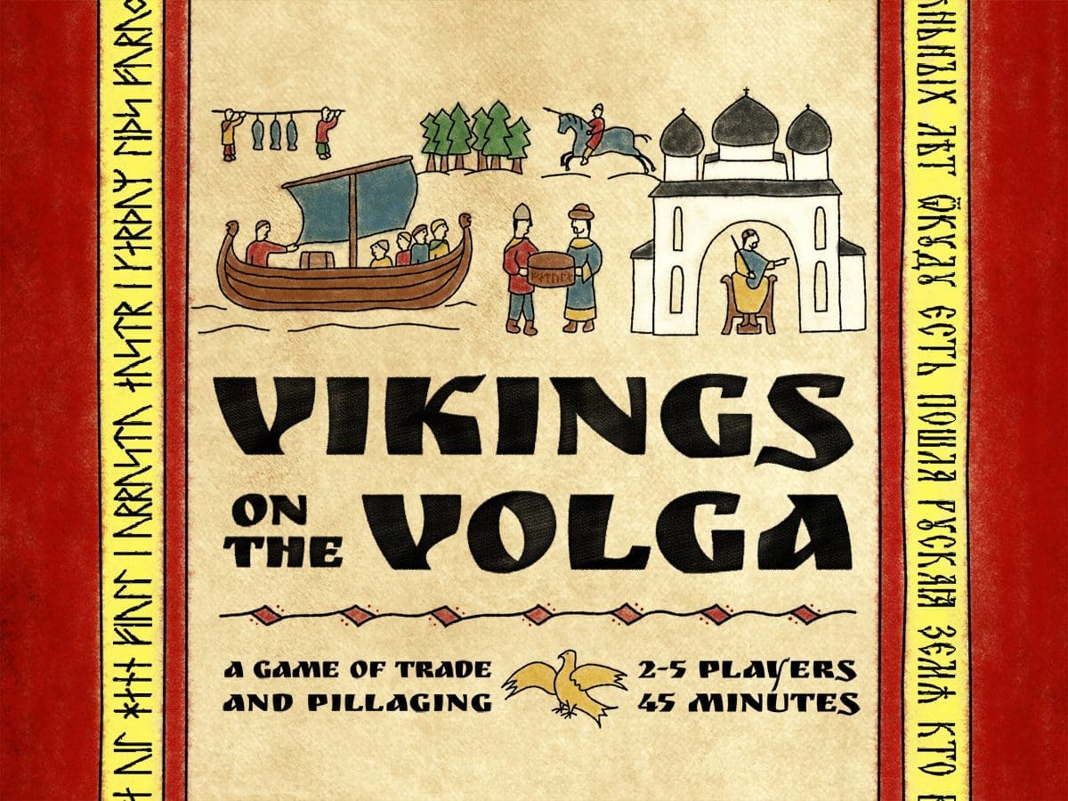 A board game of vikings on the volga.